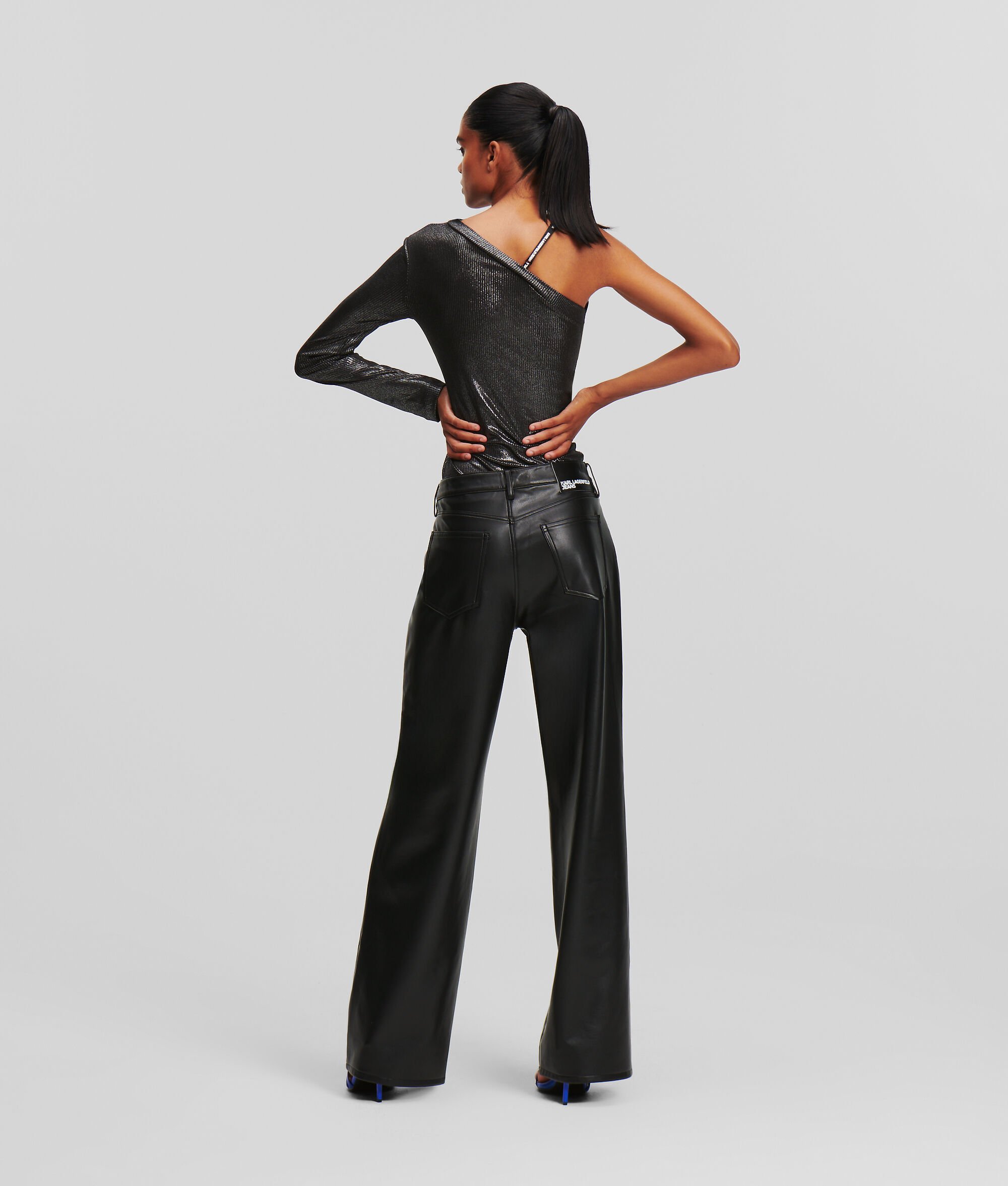 (image for) Superior KLJ FAUX-LEATHER TROUSERS